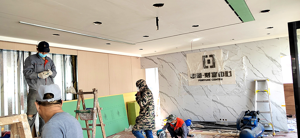 中環(huán)財(cái)富廣場集裝箱售樓部設(shè)計(jì)施工